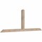 Ekena Millwork Portland Smooth Timber Gable Bracket, Douglas Fir, 84"W x 31"H x 3 1/2"D x 3 1/2"F, 9/12 Pitch GBW084X31X0404POR00SDF - alternate 2